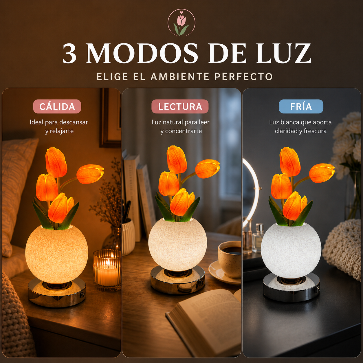 TulipLove™ Lampara de Tulipanes