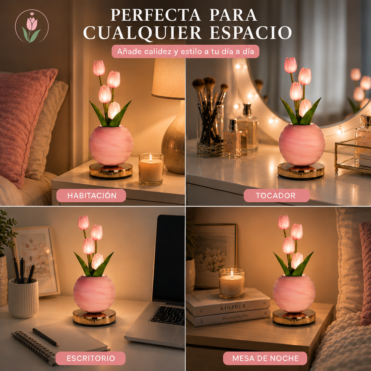 TulipLove™ Lampara de Tulipanes