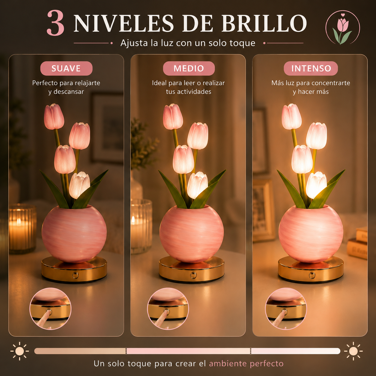 TulipLove™ Lampara de Tulipanes