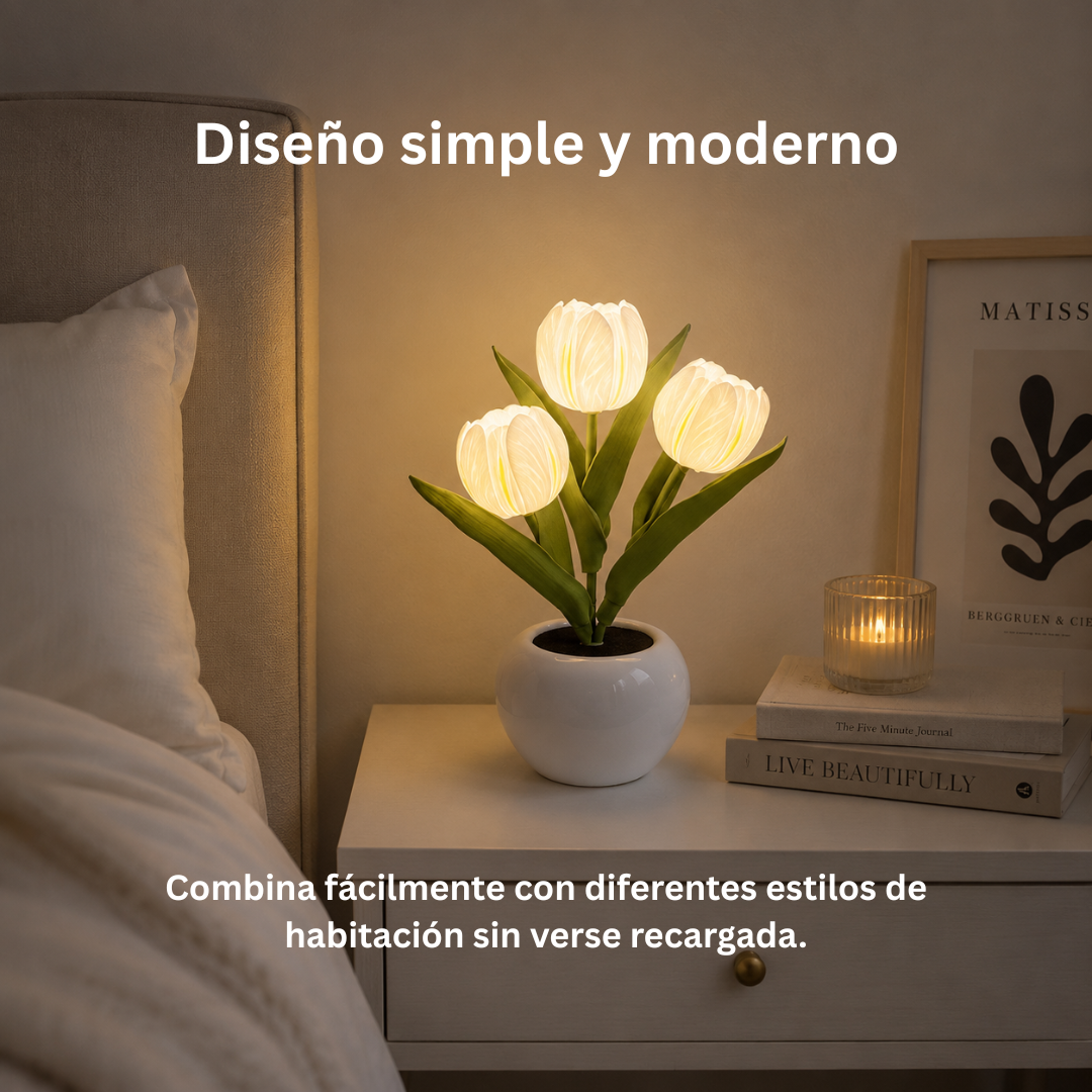 TulipLove™ Lampara de Tulipanes Pequeña